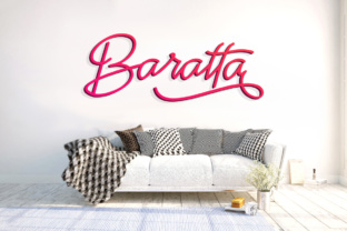 Baratta: A Script Font for Bold Campaigns