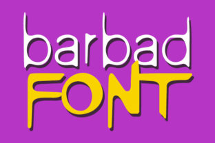 Barbad: A Bold Decorative Font