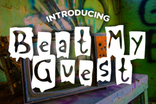 Beat My Guest Font for Bold Branding