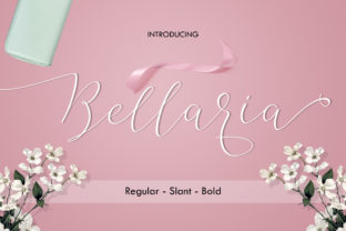 Bellaria Script: Elegant Handwritten Font