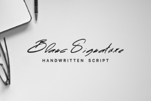 Blanc: A Script Typeface for Elegant Design