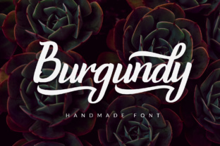 Burgundy: A Script Font for Elegant Design