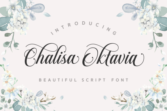 Chalisa Oktavia: A Refined Script Font for Thoughtful Branding