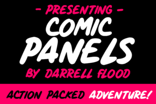Comic Panels Font for Creative Projects