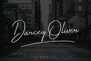 Darcey Oliver Font: Elegant Script for Editorial Design