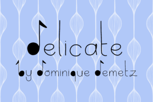 Delicate Font for Web Design