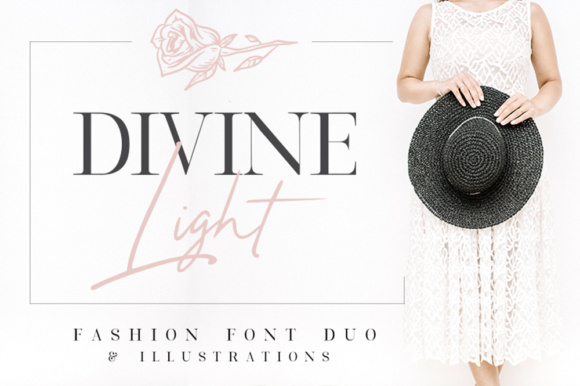 Divine Light Duo: A Handwritten Script Font That Feels Like Home