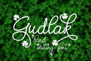 Gudlak: A Modern Script Handwritten Font for Digital Branding