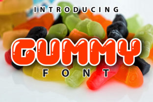 Gummy: A Bubbly 3D Display Font for Editorial Joy