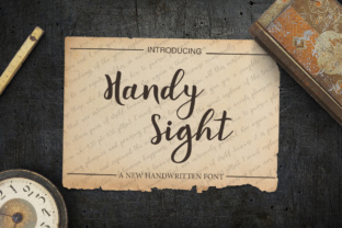 Handy Sight: A Script Font for Modern Campaigns
