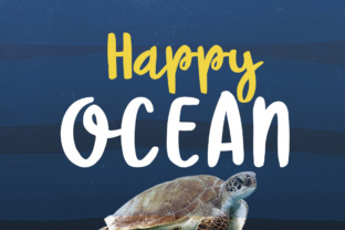 Happy Ocean Font for Bold Campaigns