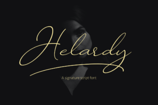 Helardy: A Classy Script Font for Real Business Branding