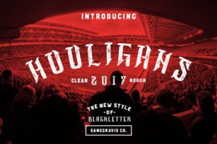 Hooligans: A Blackletter Font That Anchors Editorial Voice