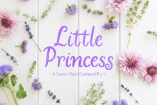 Little Princess: A Hand-Lettered Font That Feels Like a Gentle Nod