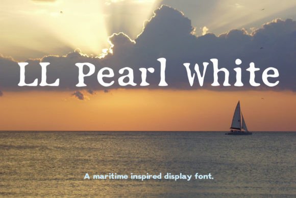 LL Pearl White: A Serif Font for Editorial Design