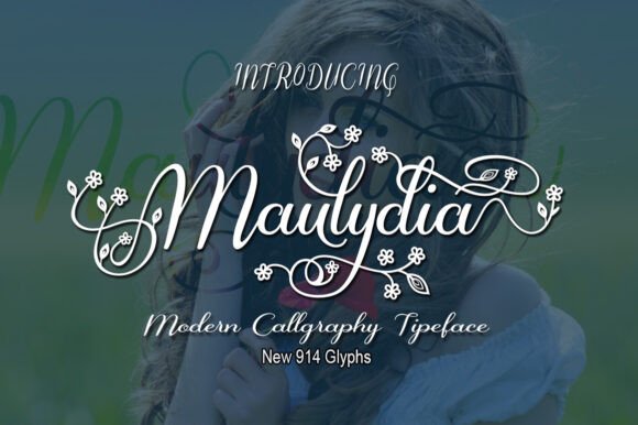 Maulydia: A Handmade Script for Elegant Design