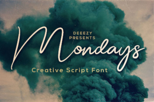 Mondays Script: A Feminine Script Font for Digital Branding