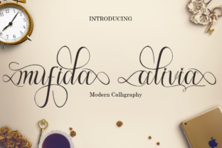 Mufida Aivia: A Beautiful Script Font