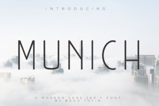 Munich: A Font for Campaign Clarity