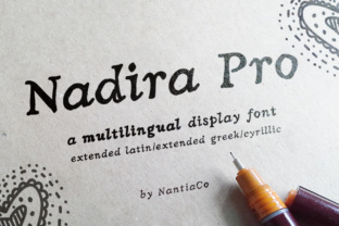 Nadira: A Shabby-Chic Serif Font That Earns Its Place in Real Branding