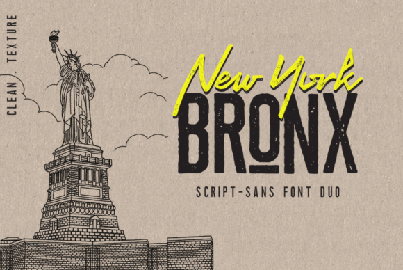 Newyork Bronx Duo: A Script & Serif Font Pair That Just *Works*
