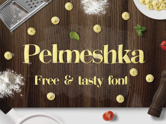 Pelmeshka: A Playful Display Typeface for Digital Branding