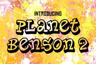 Planet Benson 2: A Bold Font for Digital Campaigns