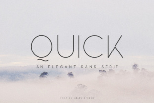 Quick: A Font for Modern Campaigns