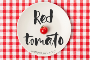 Red Tomato Font for Web Design
