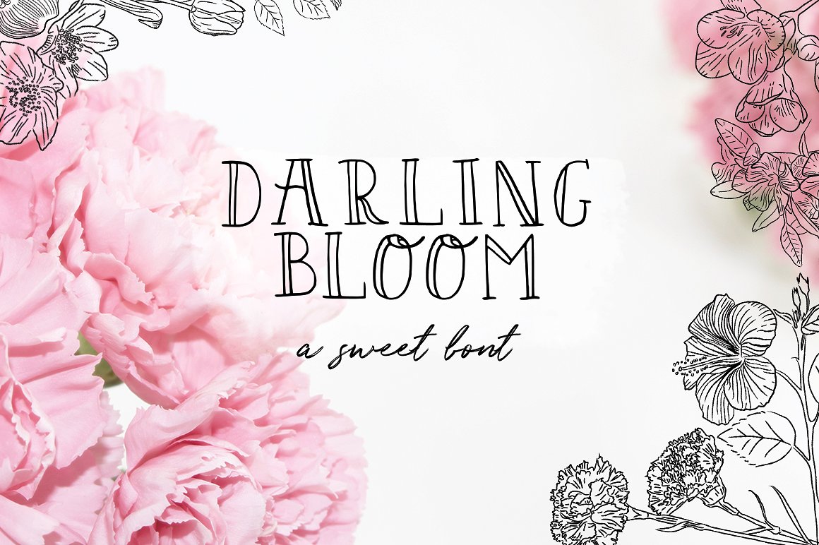 Review: Darling Bloom Font