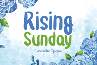 Rising Sunday: A Friendly Handwritten Font for Small Business Branding