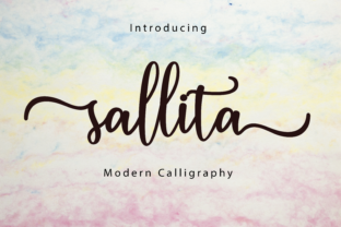 Sallita Script: A Modern Calligraphy Font for Digital Branding