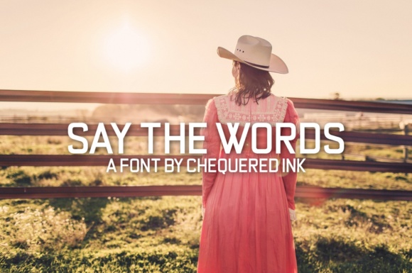 Say the Words: A Bold Sans Serif for Digital Marketing