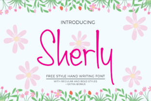 Sherly: A Handwritten Font for Web Design