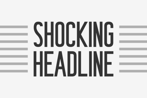 Shocking Headline Font for Web Design