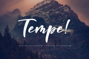 Tempe Script: A Fresh, Bold Script Font for Real Small Business Branding
