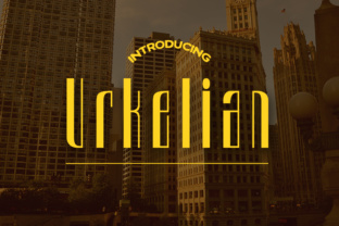Urkelian: A Nostalgic Display Font for Editorial Charm