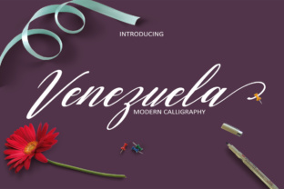 Venezuela Font: Elegant Script for Business Branding