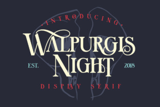 Walpurgis Night: A Vintage Serif Font That Builds Trust