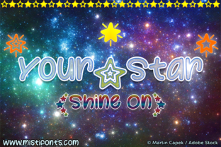 Your Star: A Whimsical Font for Business Branding